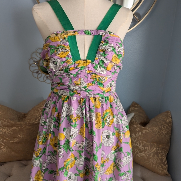 AMUR Leone Midi Dress - Picture 2 of 8